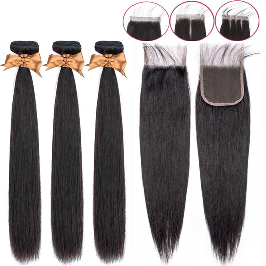 Sapphire Straight Bundles With Closure